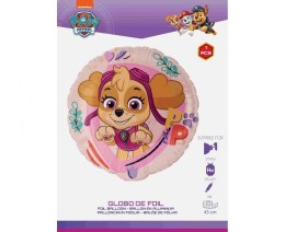 Balon foliowy, Wielokolorowy, Psi Patrol Skye 46 cm pakowany