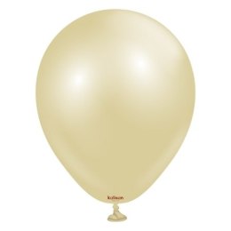 Balony lateksowe Kalisan AURA Antique Gold, złote, 12cm, 50szt.