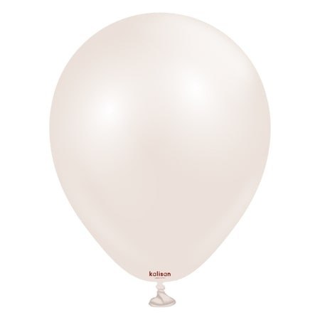 Balony lateksowe Kalisan AURA Beige Cream, beżowe, kremowe, 30cm, 50szt.