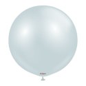 Balony lateksowe Kalisan AURA Ice Blue, niebieskie, 60cm, 2szt.