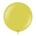Balony lateksowe Kalisan Retro Olive, zielony, 45cm, 1szt.
