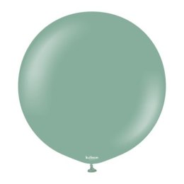 Balony lateksowe Kalisan Retro Sage, zielone, 60cm, 2szt.