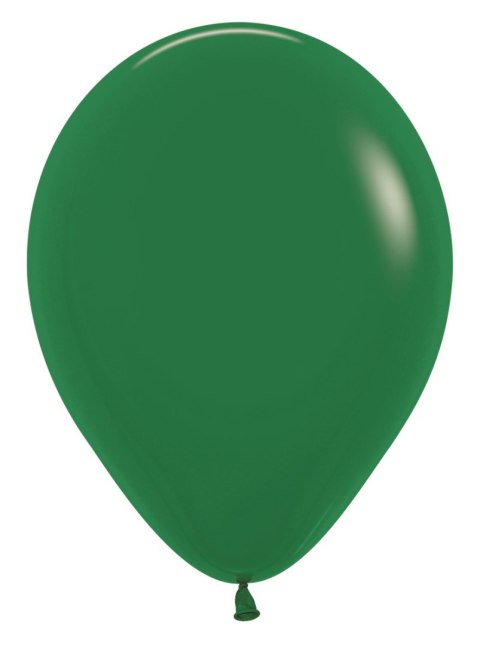 Balony lateksowe Sempertex, Forest Green butelkowa zieleń 30cm, 50szt.