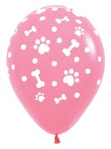 Balony lateksowe Sempertex Łapki, Psi Patrol 30cm, 25szt.