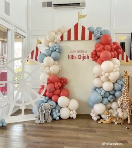 Balony lateksowe Sempertex, Pastel Dusk Cream, 60cm, 1szt.