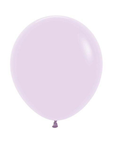 Balony lateksowe Sempertex, Pastel Matte Lilac, 45cm, 1 szt