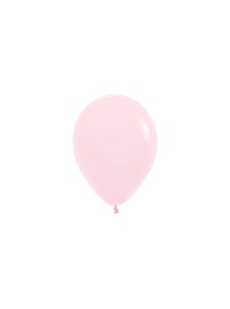 Balony lateksowe Sempertex, Pastel Matte Pink, 12cm, 50szt.