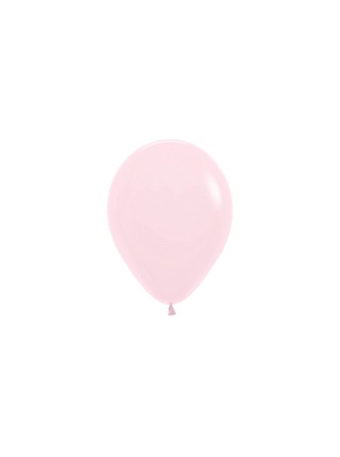 Balony lateksowe Sempertex, Pastel Matte Pink, 12cm, 50szt.