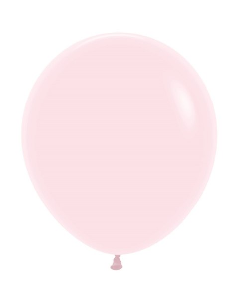 Balony lateksowe Sempertex, Pastel Matte Pink, 45cm, 1szt.