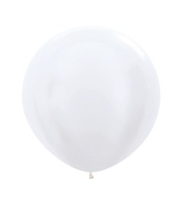 Balony lateksowe Sempertex, Pearl White, 60cm, 1szt.