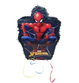 Piniata 3D, Spider-Man 35x26, Czerwono-niebieska, 1 szt.