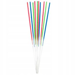 Zimne ognie - neonowe kolory, 25cm, 10szt