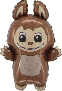 Balon foliowy Grabo Brązowy labubu Brown 61 cm
