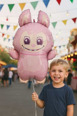 Balon foliowy Grabo Brązowy labubu Brown 61 cm