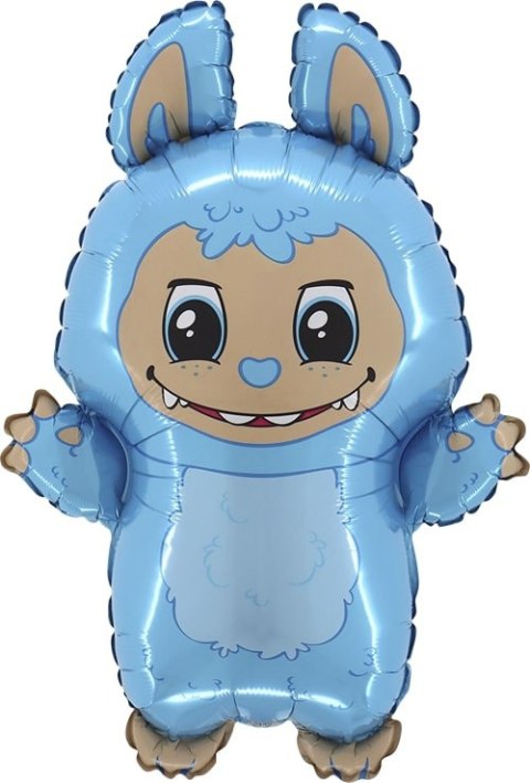 Balon foliowy Grabo Niebieski labubu Blue 61 cm