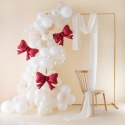 Balon foliowy Kokardki czerwony 55 x 42cm 3szt