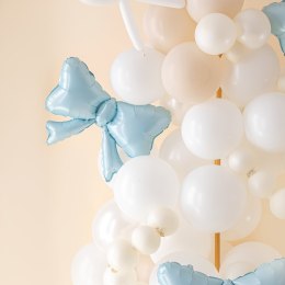 Balon foliowy Kokardki niebieski 55 x 42cm 3szt