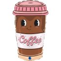 Balon foliowy Kubek Kawa na wynos Coffee To Go 61 cm