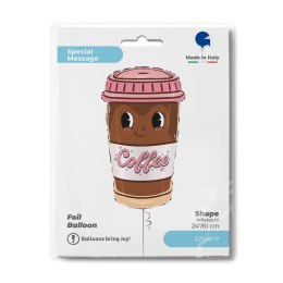 Balon foliowy Kubek Kawa na wynos Coffee To Go 61 cm