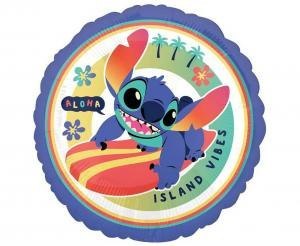 Balon foliowy Okrągły Stitch Disney Wielokolorowy 46cm Anagram