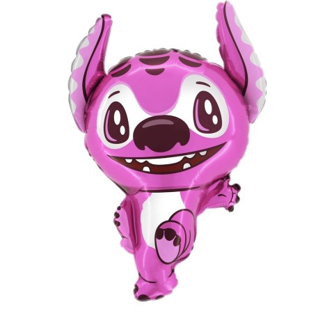 Balon foliowy Stitch różowy 75cm Grabo