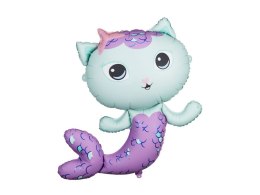 Balon foliowy Syrenkotka Koci Domek Gabi Mix 80 x 82 cm