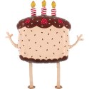 Balon foliowy chodzący Tort Urodzinowy Kawaii 69 cm