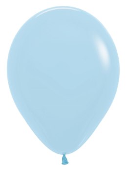 Balony lateksowe Sempertex Pastel Matte Blue jasnoniebieski 30cm, 50szt.