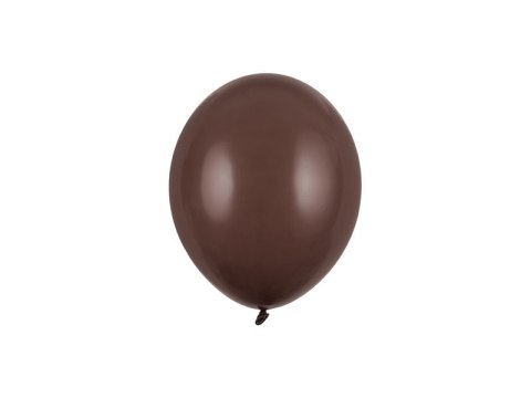 Balony lateksowe Strong Pastel Cocoa Brown, brązowy 12cm, 100szt.