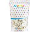 Balony lateksowe pastelowe, Gemar Białe White, 33cm, 50szt.