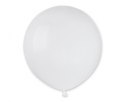 Balony lateksowe pastelowe Gemar Białe White 48cm 25 szt.