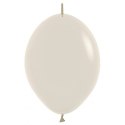 Balony z łącznikiem Sempertex Pastel Dusk Cream 15cm, 50szt.