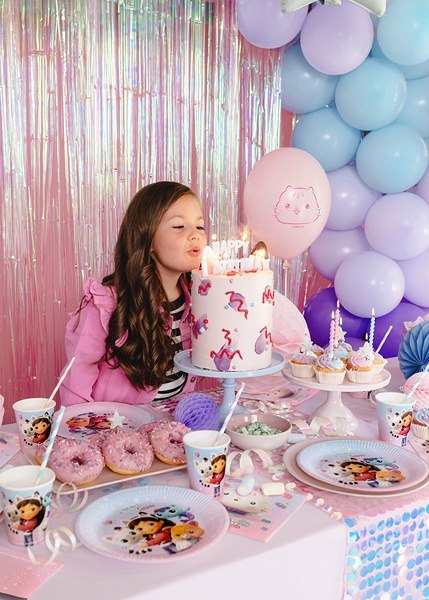 Kubeczki papierowe Koci Domek Gabi Mix 250 ml 6 szt