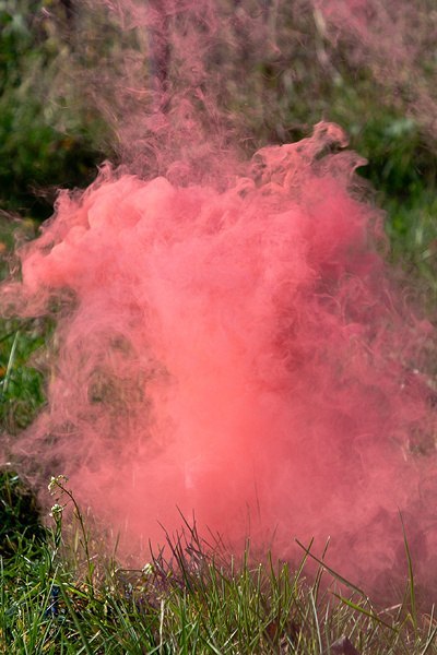 Raca dymna It's a Girl różowa 22,5cm 5 sztuk