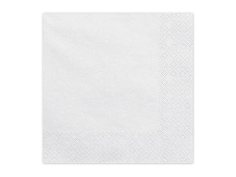Serwetki papierowe Biały 33x33cm 20szt