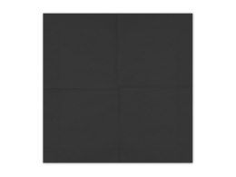 Serwetki papierowe Czarny 33x33cm 20 szt