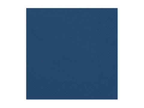 Serwetki papierowe Granatowy 33x33cm 20szt