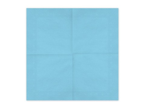 Serwetki papierowe Jasny Niebieski 33x33cm 20szt