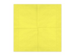 Serwetki papierowe Żółty 33x33cm 20szt
