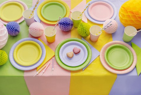 Serwetki papierowe Żółty 33x33cm 20szt