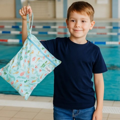 Średni worek na basen i pieluszki KONIK MORSKI