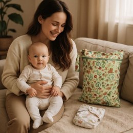 Średni worek na basen i pieluszki NA ŁĄCE