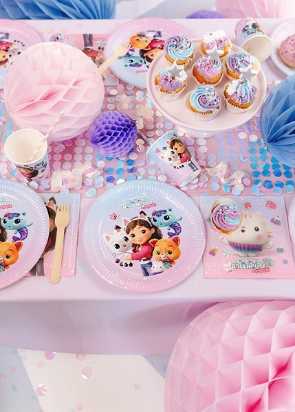 Talerzyki Koci Domek Gabi mix 23 cm 6 szt