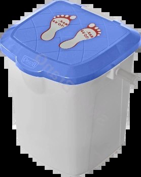 Wiaderko na pieluchy, na którym można stawać, 22 litry