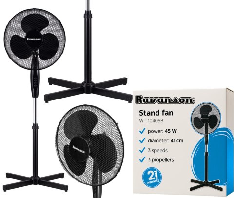 Wentylator stojący Ravanson WT-1040SB