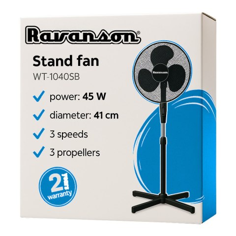Wentylator stojący Ravanson WT-1040SB