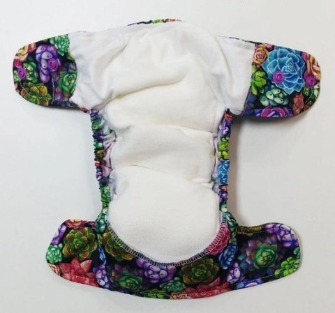 Pieluszka AIO (all in one) Sukulenty