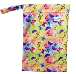 Średni worek na basen i pieluszki MOTYLE