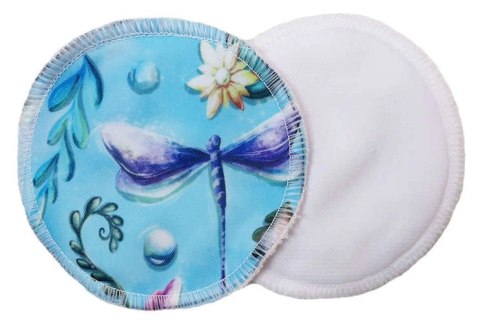 Wkładki laktacyjne bambus + coolmax, 2szt, Ważki