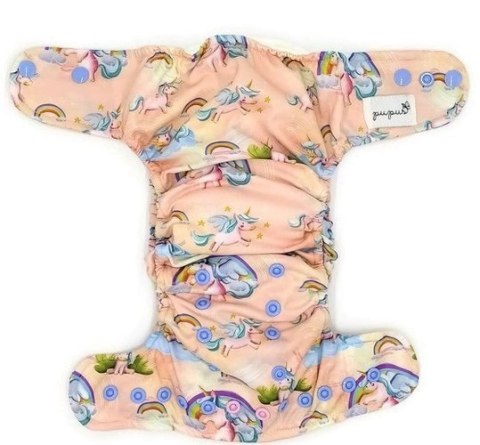 Pieluszka AIO (all in one) Jednorożce